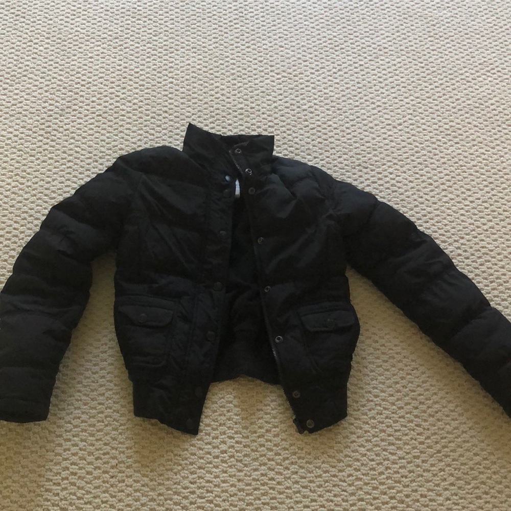 Black Puffer Coat